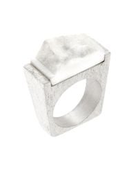 Pasionae - White Snow Ring - Lyst