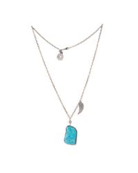 Carole Shashona - Metallic Nurturing Wing Necklace - Lyst