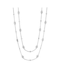 Penny Preville - Multicolor Marquise Shape Flower Diamond Signature Chain - Lyst