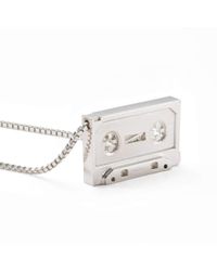 Gab McNeil - Metallic Mix Tape Pendant Sterling Silver - Lyst