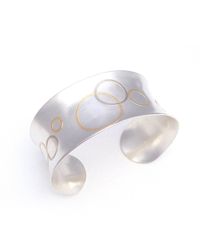Olivia Schlevogt - Metallic Bracelet Detailed With Gold Circles - Lyst