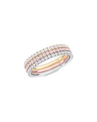 Verifine London - Multicolor Diamond Trilogy Combination - Lyst