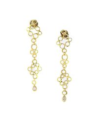 Erin Cox Jewellery - Metallic Bubble Drop Earrings - Lyst