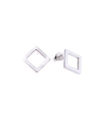 ANUKA - Metallic Koti Silver Diamond Shaped Earrings - Lyst