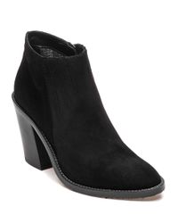 Aquatalia - Black Loren Suede Ankle Boots - Lyst