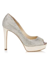 Jimmy Choo | Metallic Dahlia | Lyst