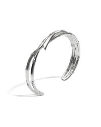 John Hardy | Metallic Bamboo Cuff | Lyst