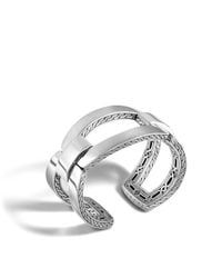 John Hardy | Metallic Classic Chain Open Link Cuff | Lyst