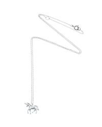Estella Bartlett - Metallic Unicorn Pendant Necklace - Lyst
