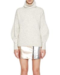 French Connection Multicolor Urban Flossy High Neck Jumper