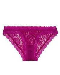 Hanky Panky | Purple Signature Lace Brazilian Bikini | Lyst