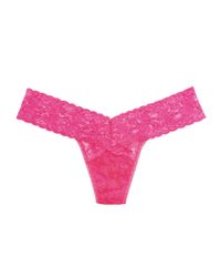 Hanky Panky | Pink Low-rise Thong | Lyst