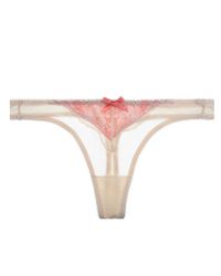Heidi Klum Intimates | Natural Johana Thong | Lyst