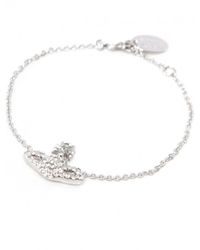 Vivienne Westwood Metallic Grace Bas Relief Bracelet