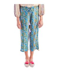 Figue - Blue Goa Paisley Pants - Lyst