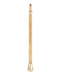 Carolina Bucci - Metallic Matchstick Pendant - Lyst