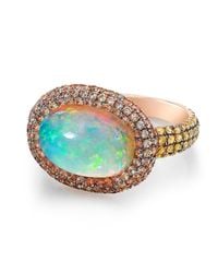 Susan Foster - Metallic Ethiopian Opal Ring - Lyst