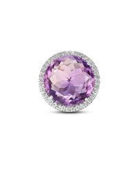 Sanjay Kasliwal - Metallic Amethyst Diamond Ring - Lyst