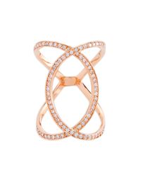 Anita Ko - Metallic Infinity Diamond Ring - Lyst