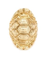 Venyx - Yellow Gold Madagascar Ring - Lyst
