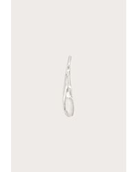 Blanca Monros Gomez - White Medium Wavy Stud - Lyst