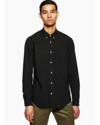 President's - Chatham Button Down Black for Men - Lyst