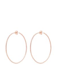 CZ by Kenneth Jay Lane | Multicolor 'inside Out' Cubic Zirconia Skinny Hoop Earrings | Lyst