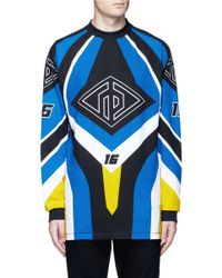 Rag & Bone | Multicolor 'optical Moto' Print Sweatshirt for Men | Lyst