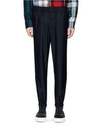 Alexander Wang | Black 'exotic Dancer' Jacquard Pants for Men | Lyst