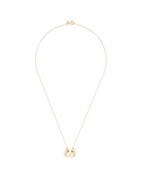 Ruifier | Metallic 'felix' Diamond Topaz 18k Yellow Gold Pendant Necklace | Lyst