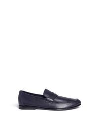 Harry's Of London | Blue 'james' Soft Leather Penny Loafers for Men | Lyst