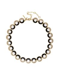 Lele Sadoughi - Black Comet Necklace - Lyst