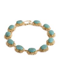 Lele Sadoughi - Blue Sunshine Necklace - Lyst
