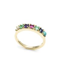 Lulu Frost - Metallic Code Word Dearest Ring 18k Gold - Lyst