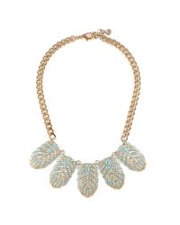 Lulu Frost - Multicolor Hibiscus Necklace - Turquoise - Lyst