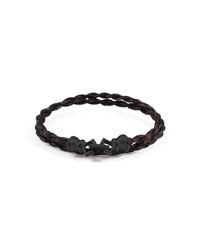 Lulu Frost | Black George Frost Leverage Wrap Bracelet for Men | Lyst