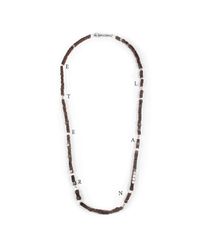 Lulu Frost | Black George Frost ''eternal'' Morse Necklace | Lyst