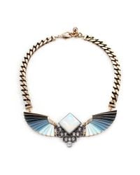 Lulu Frost - Blue Horizon Statement Necklace - Lyst
