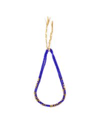 Lulu Frost - Blue George Frost G. Frost Divide And Conquer Morse Necklace - Lyst