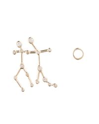 Lulu Frost - Multicolor Zodiacs Gemini + Air Stud Set - Lyst