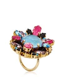 Erickson Beamon | Purple Girls On Film Ring | Lyst