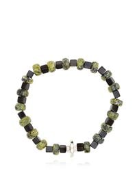 Luis Morais | Green Beaded Bracelet | Lyst
