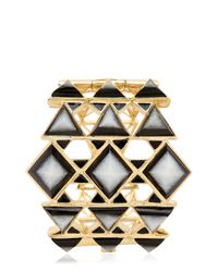 Isharya | Metallic Rani Rocks Cuff Bracelet | Lyst