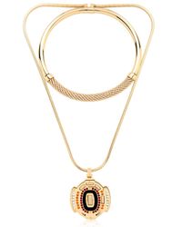 Ledaotto | Metallic Buffalo Bills Stadium Necklace | Lyst