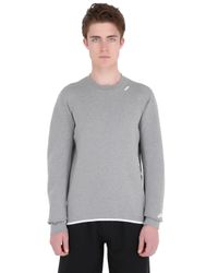 Nike | Gray White Label Cotton Blend Sweatshirt for Men | Lyst