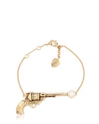 Schield | Metallic Pistol Bracelet | Lyst