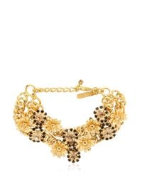 Mercantia | Metallic Lux Flower Bracelet | Lyst