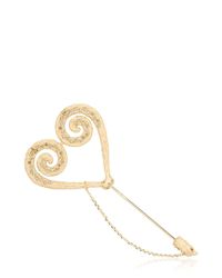 Marco Ta Moko | Metallic Manawa Diamond And Gold Pin | Lyst