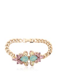 Anton Heunis | Metallic Double Flower Bracelet | Lyst