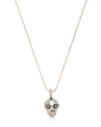 Samira 13 | Metallic Tahitian Pearl Skull Necklace | Lyst